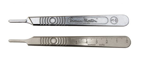 SWANN MORTON NO 3 SCALPEL HANDLE