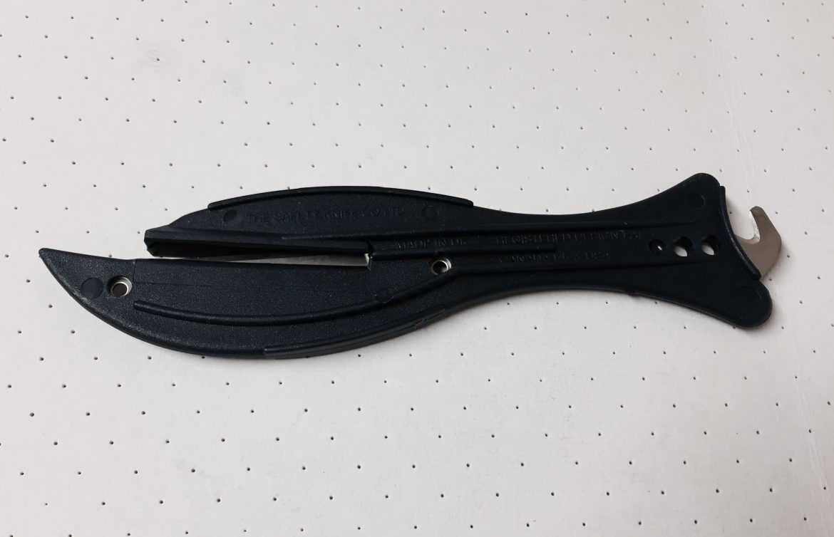 600M Fish Safety Knife with Hook Blades And Knives Direct
