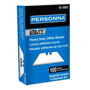 100 PERSONNA HEAVY DUTY UTILITY TRIMMING BLADES