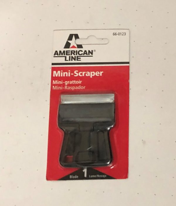 AMERICANLINE DELUXE MINI SCRAPER c/w 1 BLADE