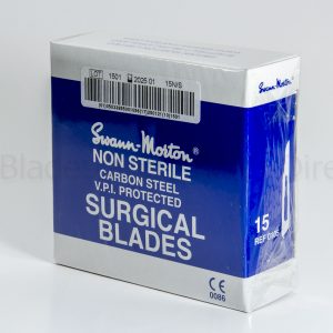 100 SWANN MORTON No.15 SCALPEL BLADES
