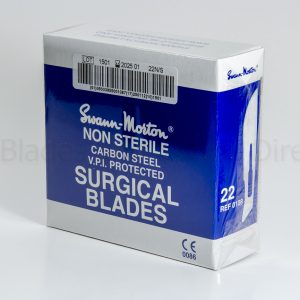 100 SWANN MORTON No.22 SCALPEL BLADES