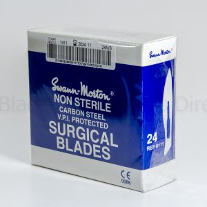 100 SWANN MORTON No.24 SCALPEL BLADES