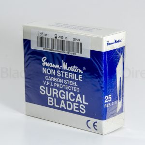 100 SWANN MORTON No.25 SCALPEL BLADES